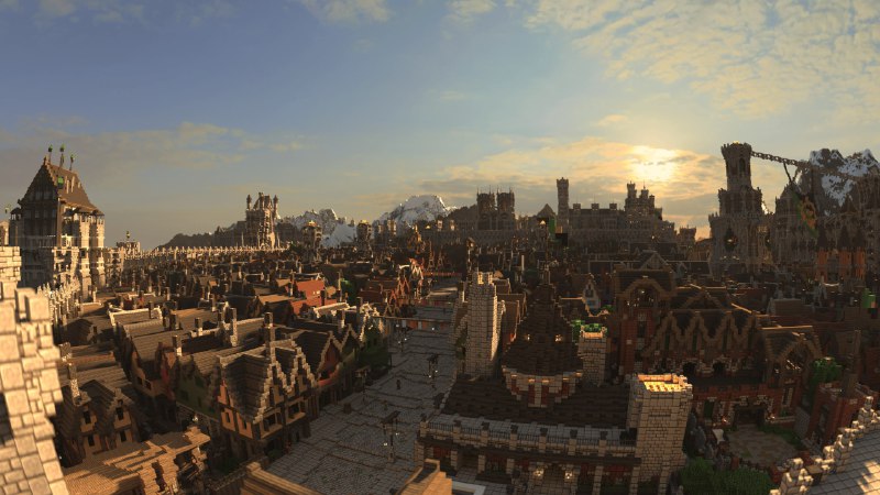 Чувак строил ЭПИЧНУЮ карту в Minecraft 13 лет — получился огромный фэнтези-мир. Чувак строил ЭПИЧНУЮ карту в Minecraft 13 лет — получился огромный фэнтези-мир.