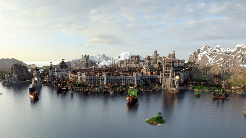 Чувак строил ЭПИЧНУЮ карту в Minecraft 13 лет — получился огромный фэнтези-мир. Чувак строил ЭПИЧНУЮ карту в Minecraft 13 лет — получился огромный фэнтези-мир.