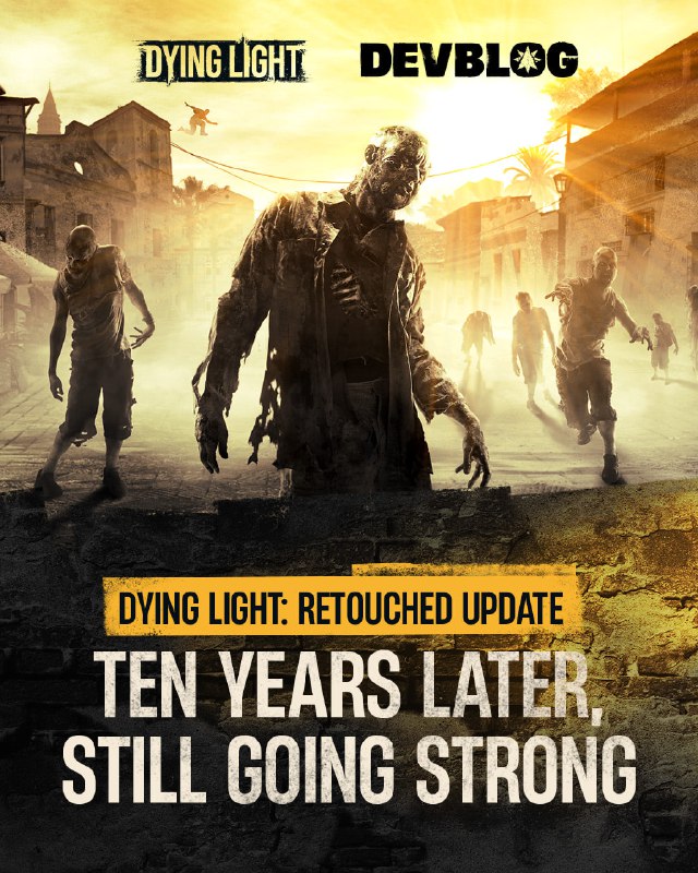Dying Light получит бесплатный апдейт с новым графоном и саундтреком 26 июня в честь 10-летия игры Dying Light получит бесплатный апдейт с новым графоном и саундтреком 26 июня в честь 10-летия игры