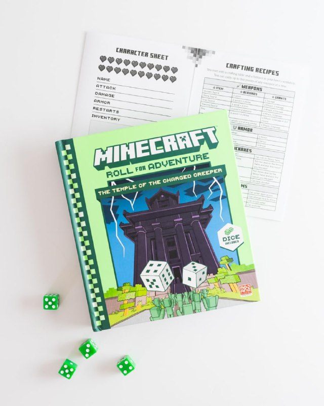 По Minecraft выпустят официальную настолку. Она будет похожа на Dungeons & Dragons. По Minecraft выпустят официальную настолку. Она будет похожа на Dungeons & Dragons.