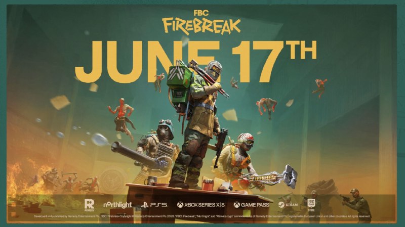 ⚡️Кооп-шутер от Remedy во вселенной Control и Alan Wake — FBC: Firebreak выйдет 17 июня ⚡️Кооп-шутер от Remedy во вселенной Control и Alan Wake — FBC: Firebreak выйдет 17 июня