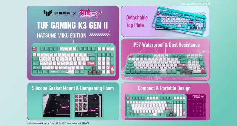 ASUS + Хацунэ Мику = стиль. У ASUS коллаба для настоящих тестостероновых мужиков. ASUS + Хацунэ Мику = стиль. У ASUS коллаба для настоящих тестостероновых мужиков.
