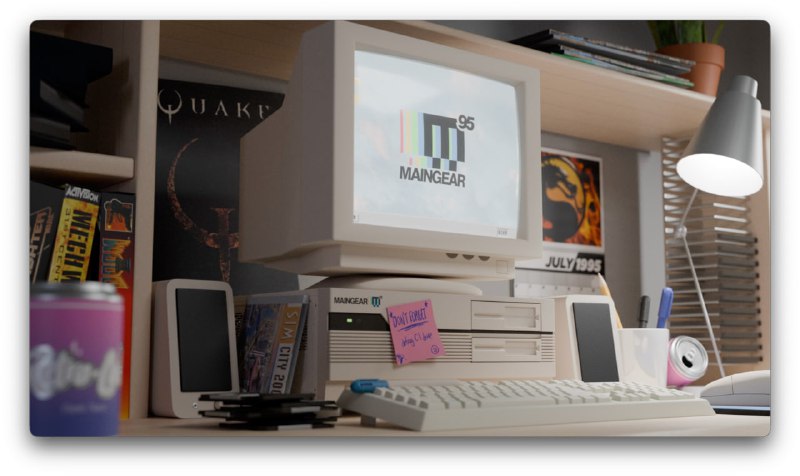 Появился мощный игровой ПК в стиле компьютера эпохи Windows 95. Вместе с оригинальным Doom потянет Cyberpunk 2077 в разрешении 4K. Появился мощный игровой ПК в стиле компьютера эпохи Windows 95. Вместе с оригинальным Doom потянет Cyberpunk 2077 в разрешении 4K.