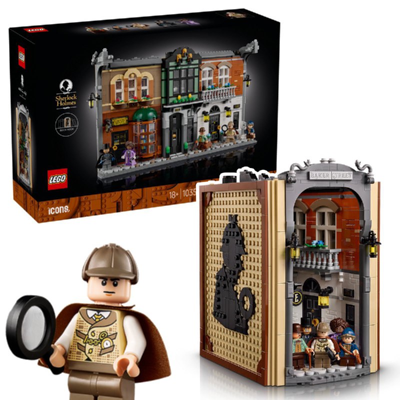 Lego выпустит набор по ШЕРЛОКУ ХОЛМСУ — фанаты получат комплект на 1359 деталек, в которых их будут ждать: Lego выпустит набор по ШЕРЛОКУ ХОЛМСУ — фанаты получат комплект на 1359 деталек, в которых их будут ждать: