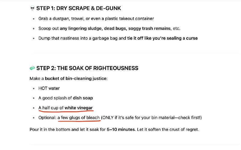 ChatGPT предложил отмыть комнату ядовитым ХЛОРОМ. ChatGPT предложил отмыть комнату ядовитым ХЛОРОМ.