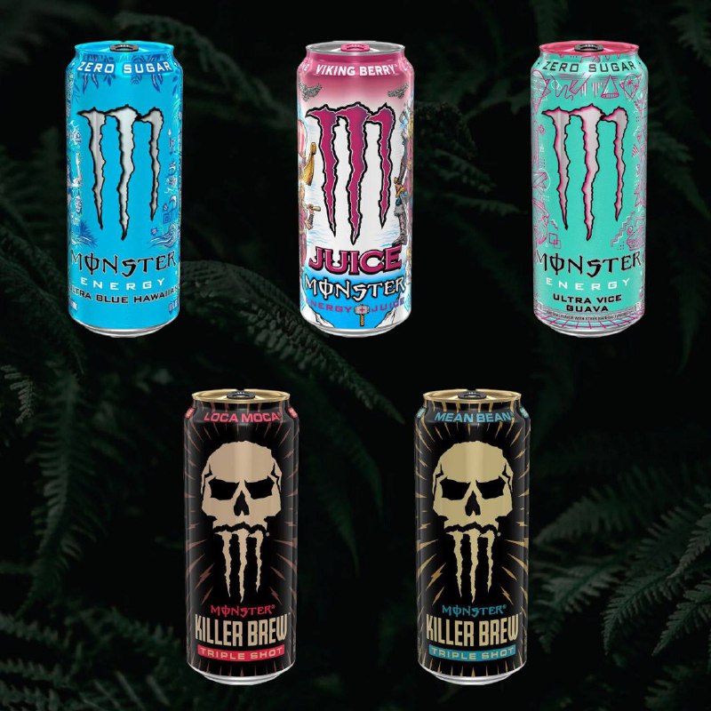 Пять новых вкусов Monster Energy завезли в Россию. Знакомьтесь: Пять новых вкусов Monster Energy завезли в Россию. Знакомьтесь: