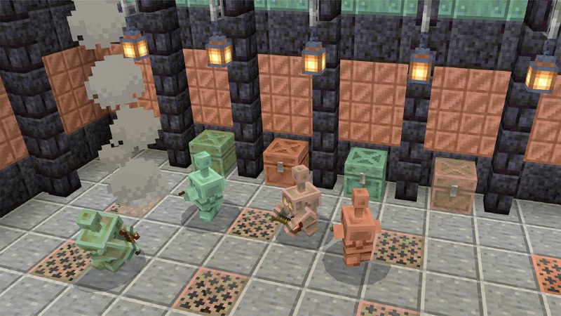 В Minecraft завезут милого медного голема В Minecraft завезут милого медного голема