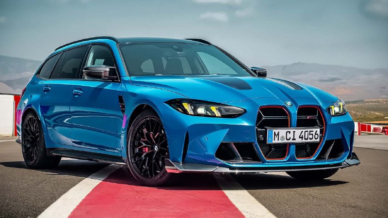 BMW выпустила свой новый универсал — M3 CS Touring. BMW выпустила свой новый универсал — M3 CS Touring.