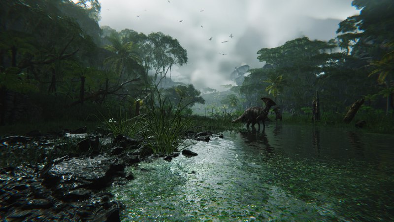 В Steam выйдет Far Cry с динозаврами — шутан FEROCIOUS В Steam выйдет Far Cry с динозаврами — шутан FEROCIOUS