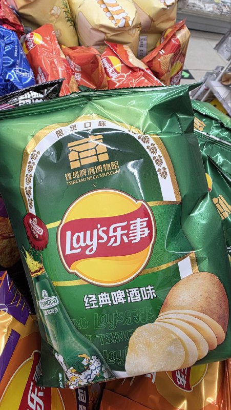 Чипсы со вкусом ПИВА выпустили Lay’s — коллаборация с пивоварней Tsingtao уже появилась в Китае. Чипсы со вкусом ПИВА выпустили Lay’s — коллаборация с пивоварней Tsingtao уже появилась в Китае.