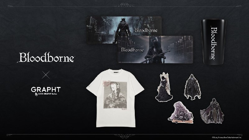 Bloodborne получит мерч от ASOBI GRAPHT в честь десятилетия игры Bloodborne получит мерч от ASOBI GRAPHT в честь десятилетия игры