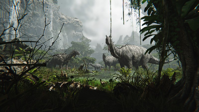 В Steam выйдет Far Cry с динозаврами — шутан FEROCIOUS В Steam выйдет Far Cry с динозаврами — шутан FEROCIOUS