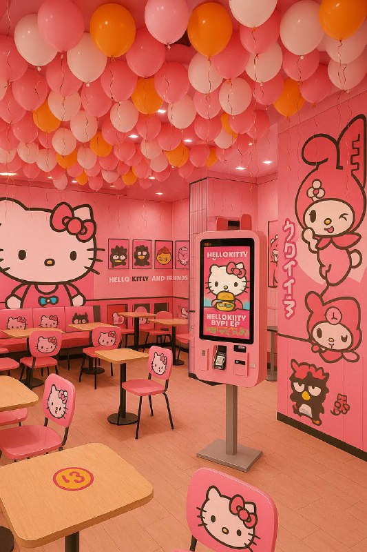 Hello Kitty ЗАХВАТИЛА «Вкусно — и точка!» — 21 июля в самом КРУПНОМ ресторане в Москве пройдёт тематический день КИТТИ. Hello Kitty ЗАХВАТИЛА «Вкусно — и точка!» — 21 июля в самом КРУПНОМ ресторане в Москве пройдёт тематический день КИТТИ.