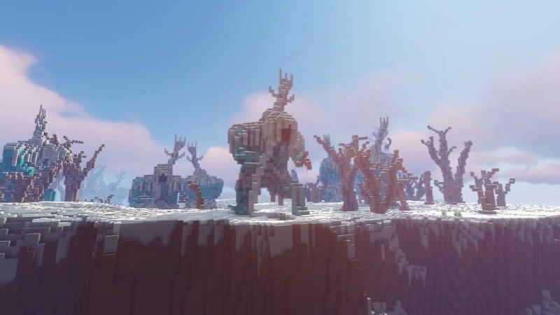Чел полностью воссоздал карту Elden Ring в Minecraft Чел полностью воссоздал карту Elden Ring в Minecraft