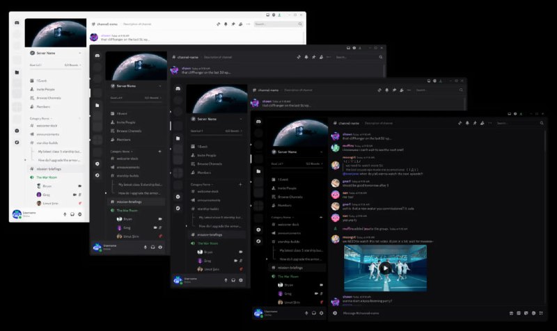⚡️ Discord МОЩНЕЙШЕ обновился — в приложении тотально поменяли интерфейс и завезли кучу новых фич. ⚡️ Discord МОЩНЕЙШЕ обновился — в приложении тотально поменяли интерфейс и завезли кучу новых фич.