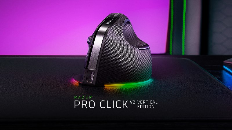 Razer выпустили геймерскую мышь с ВЕРТИКАЛЬНЫМ хватом — Pro Click V2 Vertical спасёт ваши кисти от туннельного синдрома и других болячек. Razer выпустили геймерскую мышь с ВЕРТИКАЛЬНЫМ хватом — Pro Click V2 Vertical спасёт ваши кисти от туннельного синдрома и других болячек.