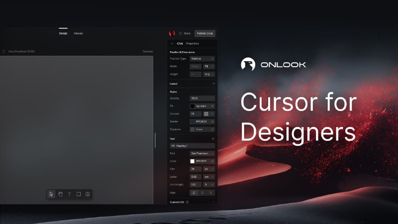 Это Cursor для ДИЗАЙНЕРОВ — Onlook соберет ЛЮБОЙ проект локально и сэкономит вам часы проектирования и верстки контента. Это Cursor для ДИЗАЙНЕРОВ — Onlook соберет ЛЮБОЙ проект локально и сэкономит вам часы проектирования и верстки контента.