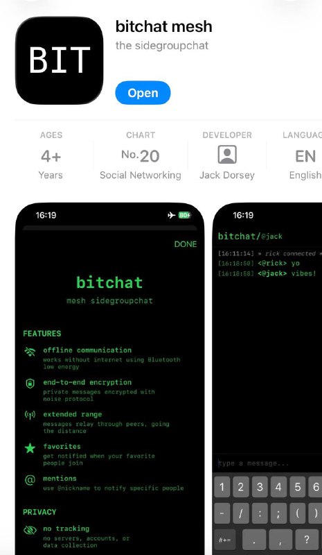 ⚡️Мессенджер, который работает БЕЗ ИНТЕРНЕТА, вышел в App Store. ⚡️Мессенджер, который работает БЕЗ ИНТЕРНЕТА, вышел в App Store.