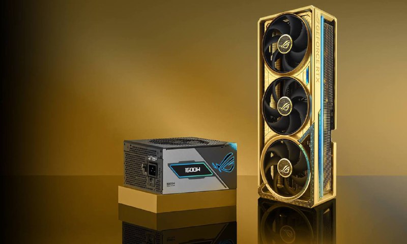ASUS презентовали цыганскую RTX 5090 за $10 000 ASUS презентовали цыганскую RTX 5090 за $10 000
