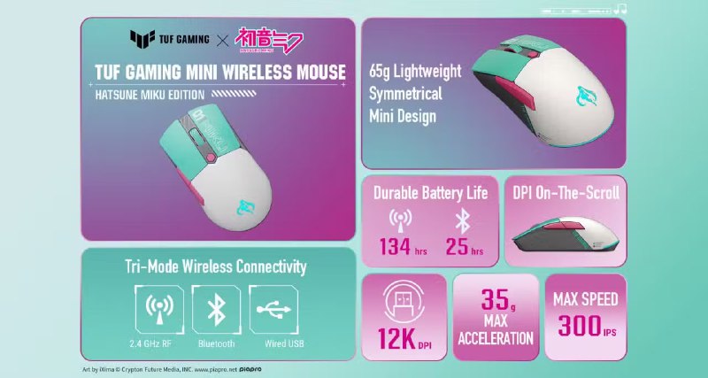 ASUS + Хацунэ Мику = стиль. У ASUS коллаба для настоящих тестостероновых мужиков. ASUS + Хацунэ Мику = стиль. У ASUS коллаба для настоящих тестостероновых мужиков.