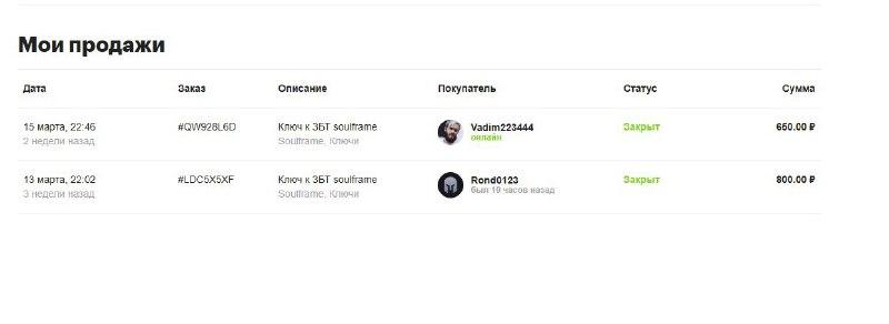 Фармим ключи для ЗБТ «Soulframe» и зарабатываем на этом (06.04.25) Фармим ключи для ЗБТ «Soulframe» и зарабатываем на этом (06.04.25)
