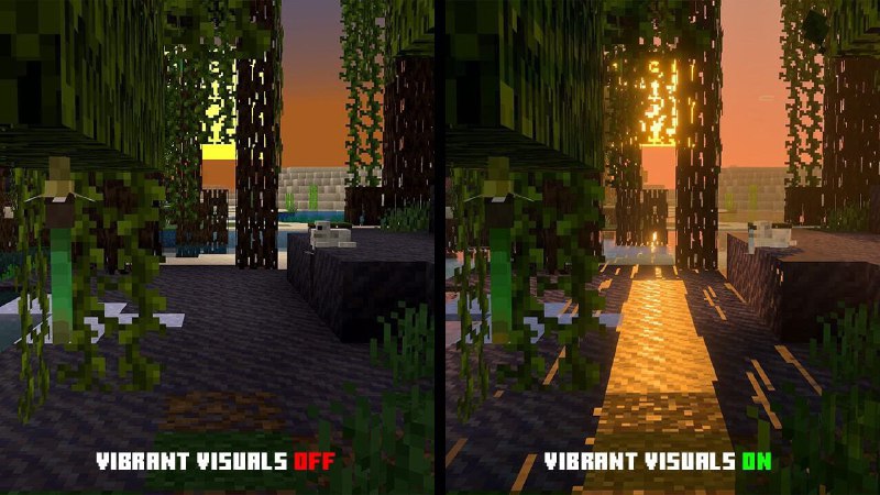 Minecraft станет ещё КРАСИВЕЕ — 18 июня выходит обновление Vibrant Visuals с улучшенной графикой. Minecraft станет ещё КРАСИВЕЕ — 18 июня выходит обновление Vibrant Visuals с улучшенной графикой.