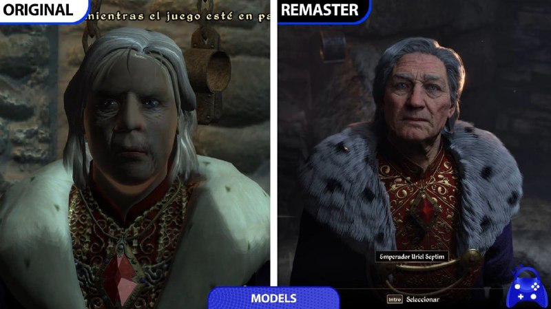 В сети продолжают сравнивать оригинальный The Elder Scrolls IV: Oblivion с ремастером, который вышел вчера. В сети продолжают сравнивать оригинальный The Elder Scrolls IV: Oblivion с ремастером, который вышел вчера.