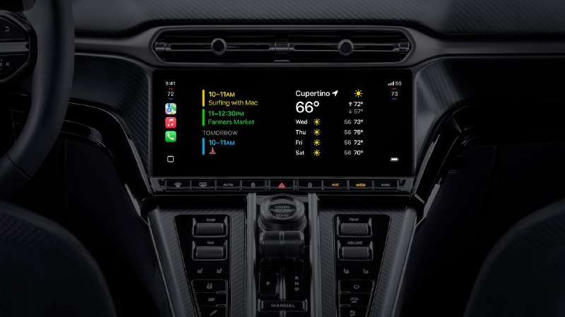 Apple наконец запустила CarPlay нового поколения. Apple наконец запустила CarPlay нового поколения.