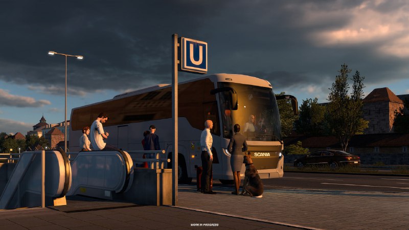 В Euro Truck Simulator 2 дадут управлять автобусом В Euro Truck Simulator 2 дадут управлять автобусом