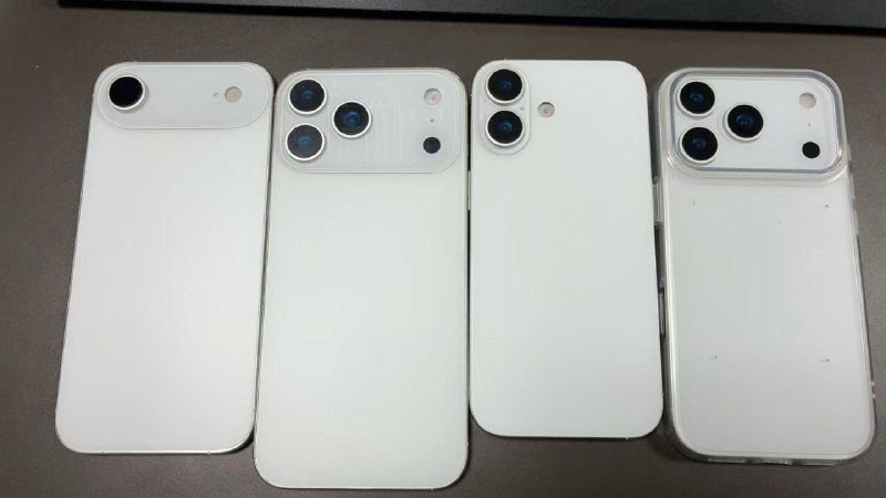Так может выглядеть вся линейка iPhone 17 — инсайдер показал последние прототипы смартфонов. Не хватает только фирменного яблока сзади. Так может выглядеть вся линейка iPhone 17 — инсайдер показал последние прототипы смартфонов. Не хватает только фирменного яблока сзади.