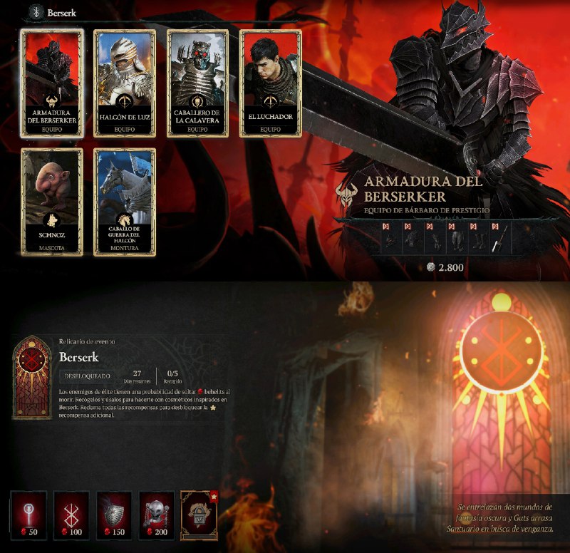 Коллаб Берсерка с Diablo IV стартовал, но есть нюанс Коллаб Берсерка с Diablo IV стартовал, но есть нюанс