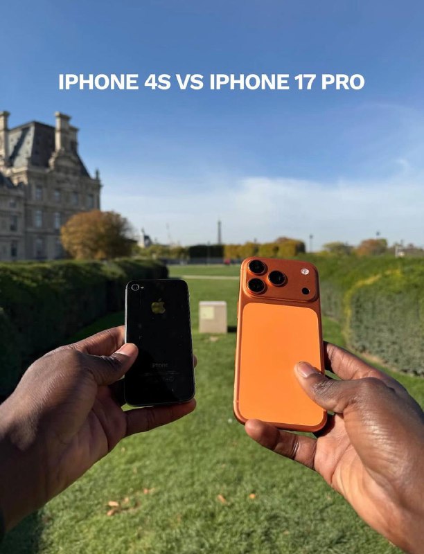 Фотограф сравнил камеру iPhone 17 Pro и… iPhone 4S, который вышел в 2011 году. Фотограф сравнил камеру iPhone 17 Pro и… iPhone 4S, который вышел в 2011 году.