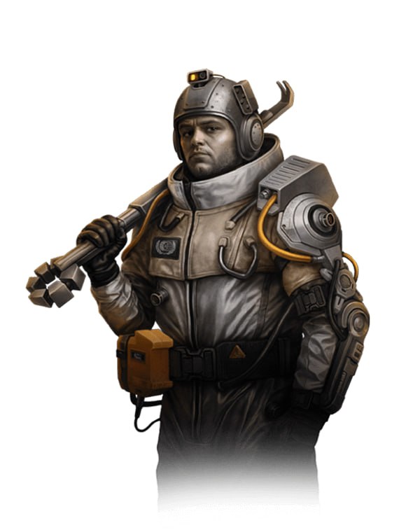 Член экипажа Каспар ван дер Линден из БП 18 Член экипажа Каспар ван дер Линден из БП 18