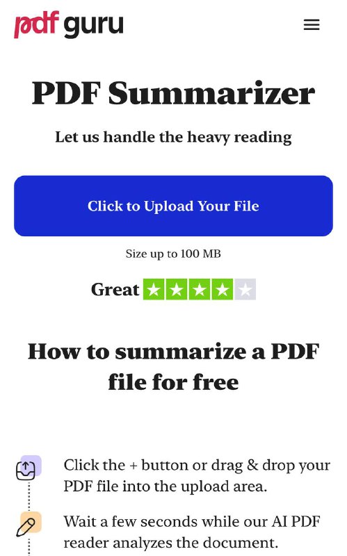 МОЩНЕЙШАЯ тулза для учебы и работы — она выжимает главное из любых PDF, даже самых огромных. МОЩНЕЙШАЯ тулза для учебы и работы — она выжимает главное из любых PDF, даже самых огромных.
