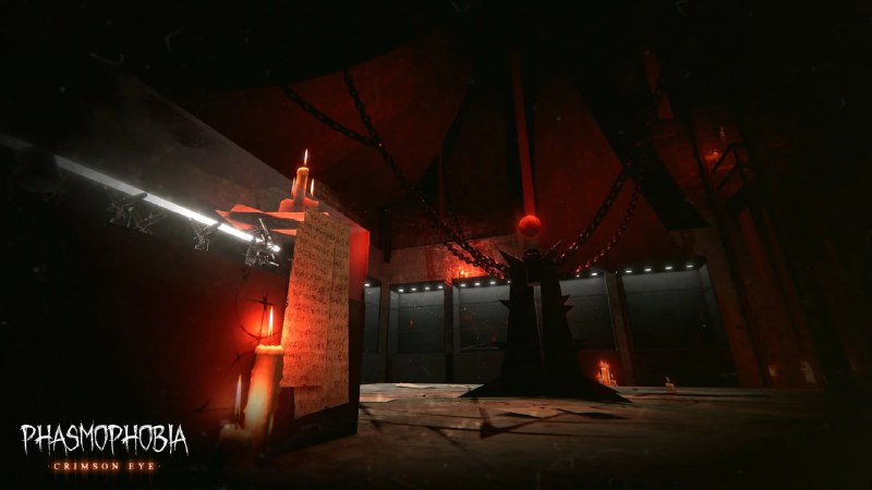 В Phasmophobia готовится хардкорный хэллоуинский ивент «Багровый глаз» В Phasmophobia готовится хардкорный хэллоуинский ивент «Багровый глаз»