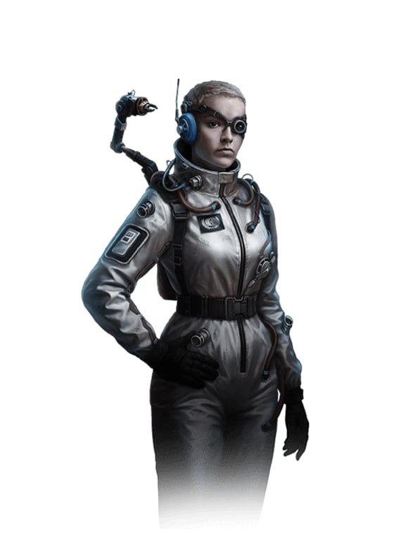 Член экипажа Кейт Барлоу из БП 18 Член экипажа Кейт Барлоу из БП 18