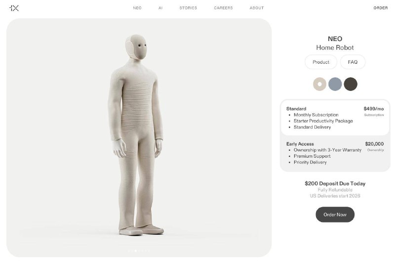 Упс: домашний робот за $20 000 будет управляться ЧЕЛОВЕКОМ — через камеру и удалённый доступ. Упс: домашний робот за $20 000 будет управляться ЧЕЛОВЕКОМ — через камеру и удалённый доступ.