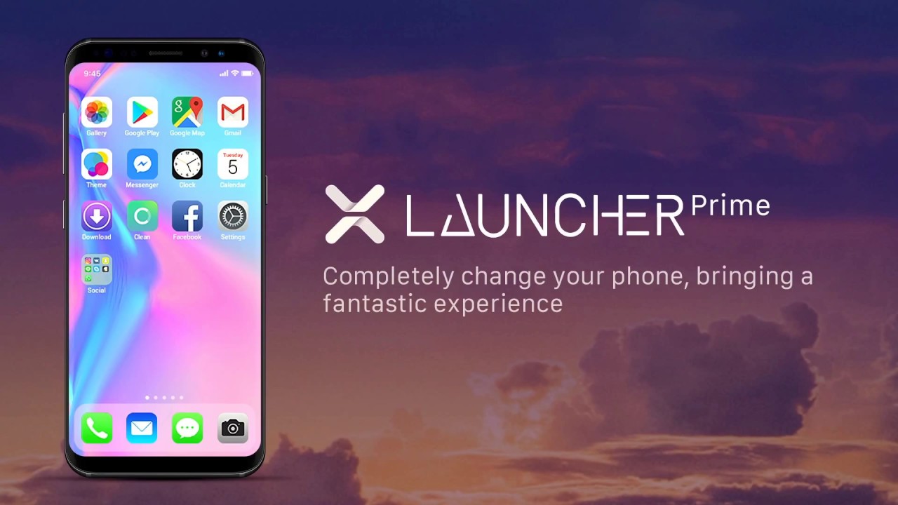 X Launcher (Лаунчер как на iPhone)